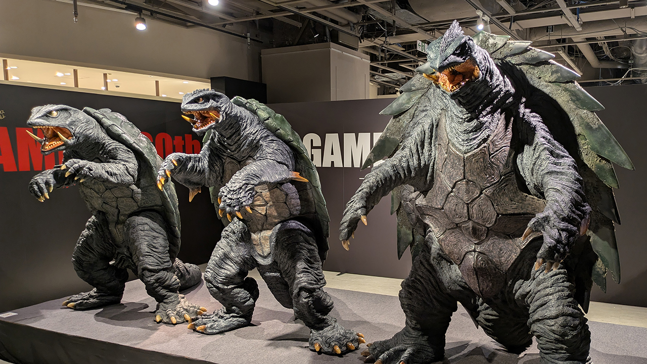 生誕60周年を迎える大怪獣ガメラの一大イベント『ガメラEXPO』開催中