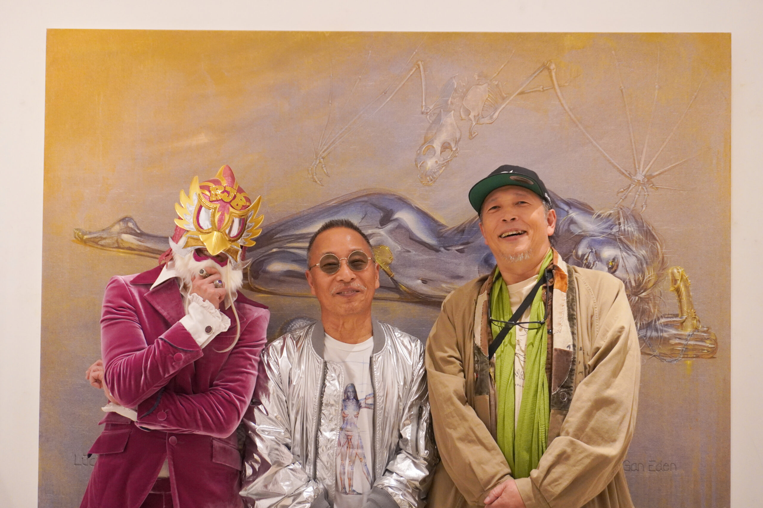 永遠に第一線で走り続ける3人の「『Ex Machina Galactica』～3バチ展